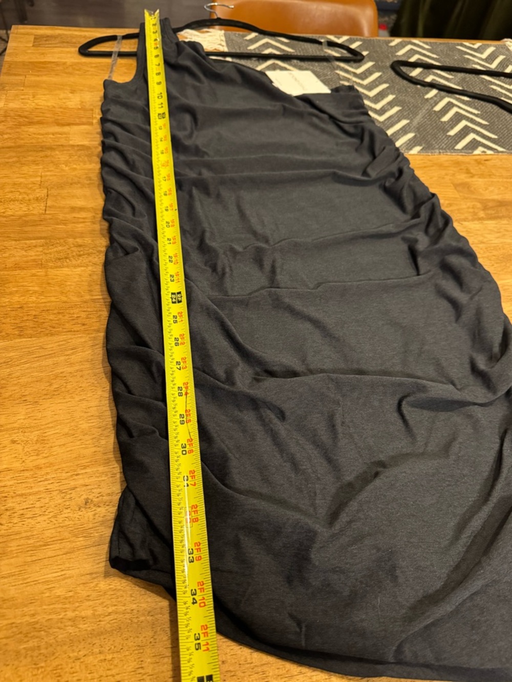 BEYOND YOGA Featherweight Carried Away One Shoulder Ruched Mini Dress 🖤 NWT - Picture 8 of 8